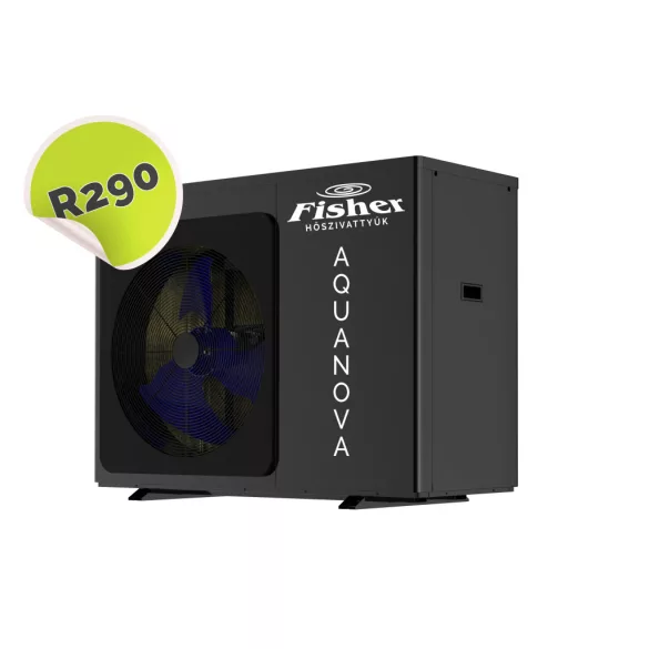 Fisher AQUANOVA levegő-víz monoblokk hőszivattyú 12 kW