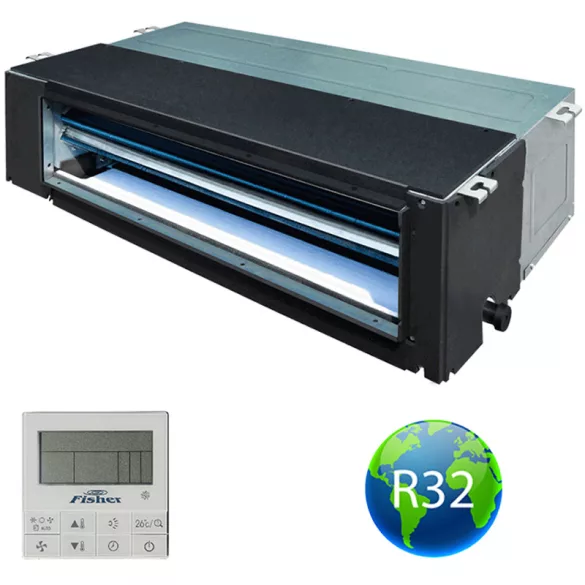Fisher légcsatornás 3,5kW split klíma Inverter